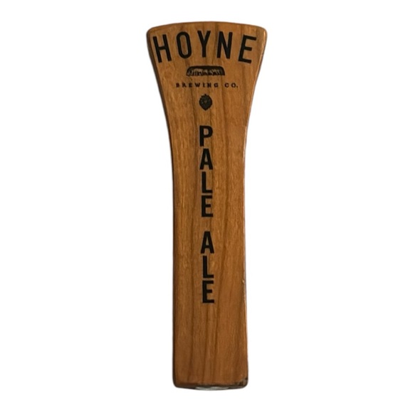 RARE | Bar/Beer Tap | Hoyne Brewery • Pale Ale | Stained Wood with Black Writing - Picture 1 of 6